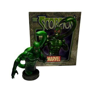 Scorpion Mini Bust Statue Bowen Designs Marvel  Retro Version Spiderman 313/1500